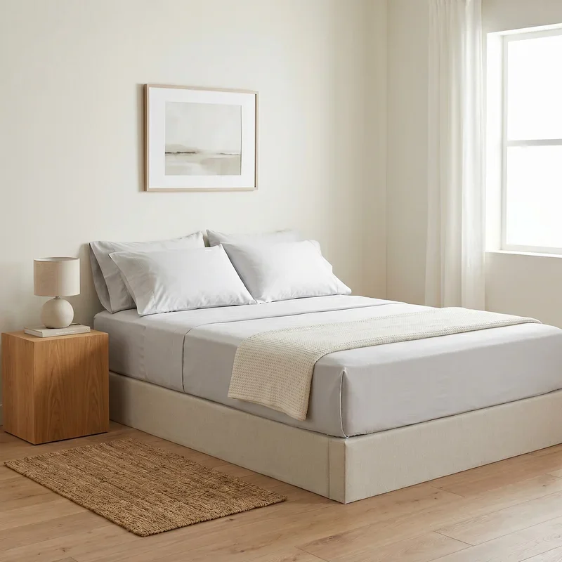 No Bed Frame Bedroom Ideas