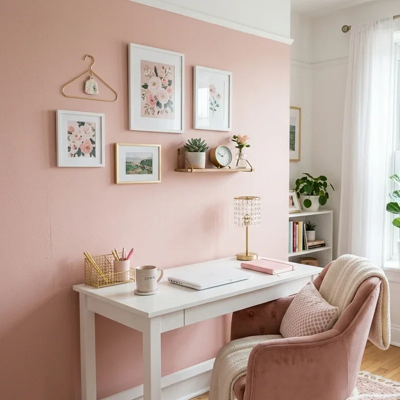 Girly Home Office Ideas