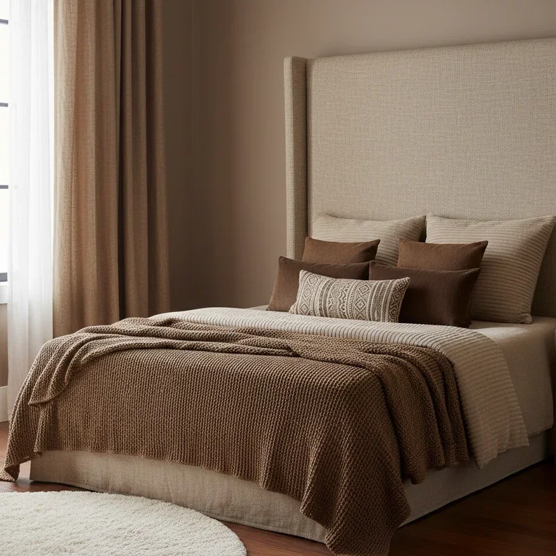 Beige and Brown Bedroom Ideas