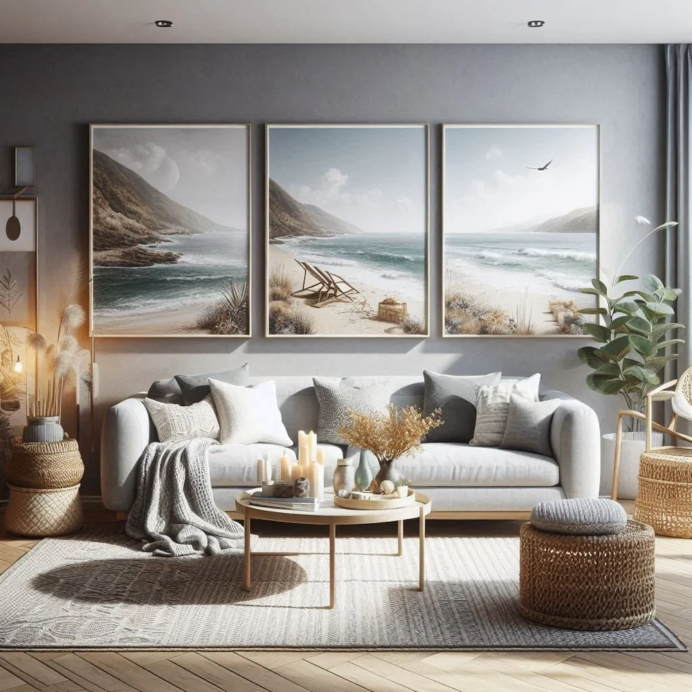 15 Beach Modern Coastal Living Room Ideas