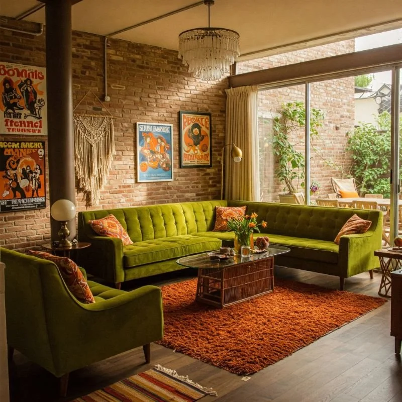 15 Stylish 70's Sunken Living Room Ideas That Pop