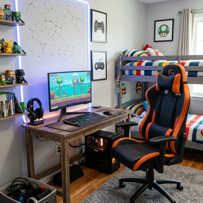 Kids Gamer Room Ideas