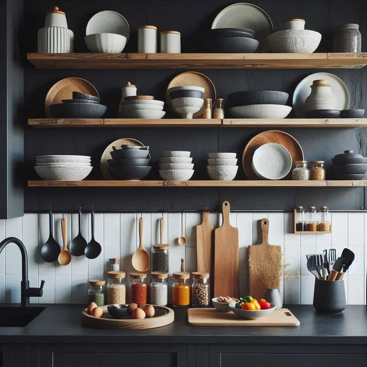15 Sleek Black and White Kitchen Ideas for Modern Homes