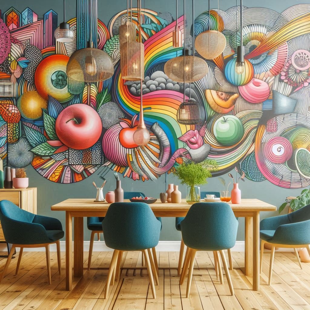 Colorful Dining Room