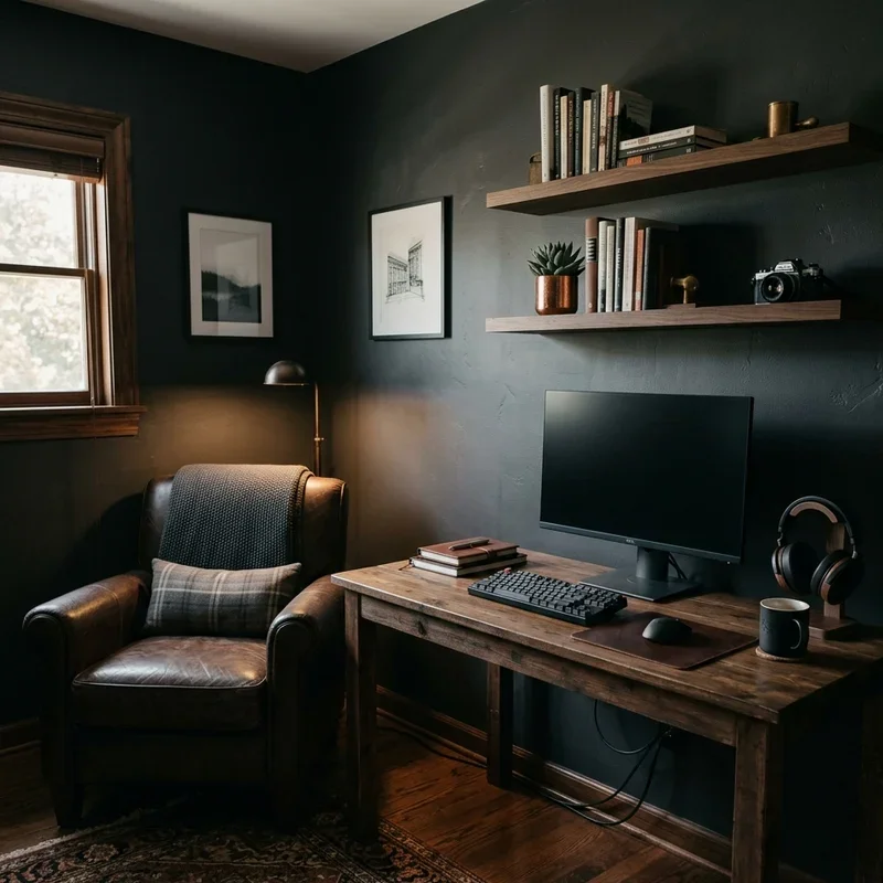 Home Office Man Cave Ideas