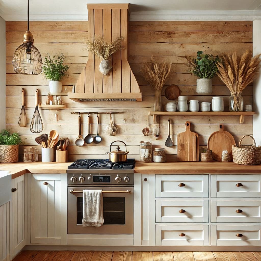 Shiplap Backsplash Kitchen