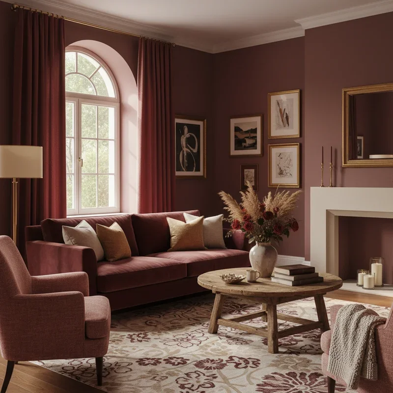 15 Burgundy Living Room Ideas for Elegant Spaces