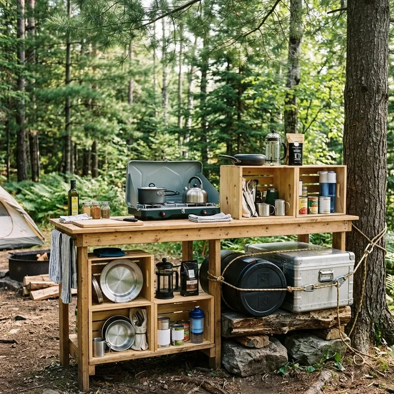 Camping Kitchen Ideas