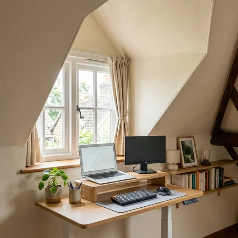 Small Attic Office Ideas