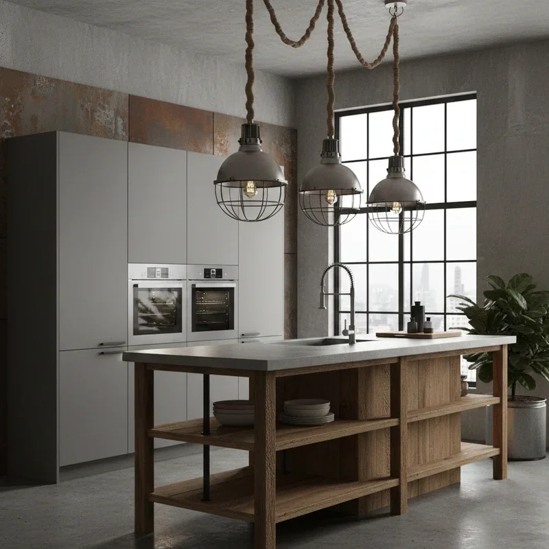 Grey and Brown Kitchen Ideas