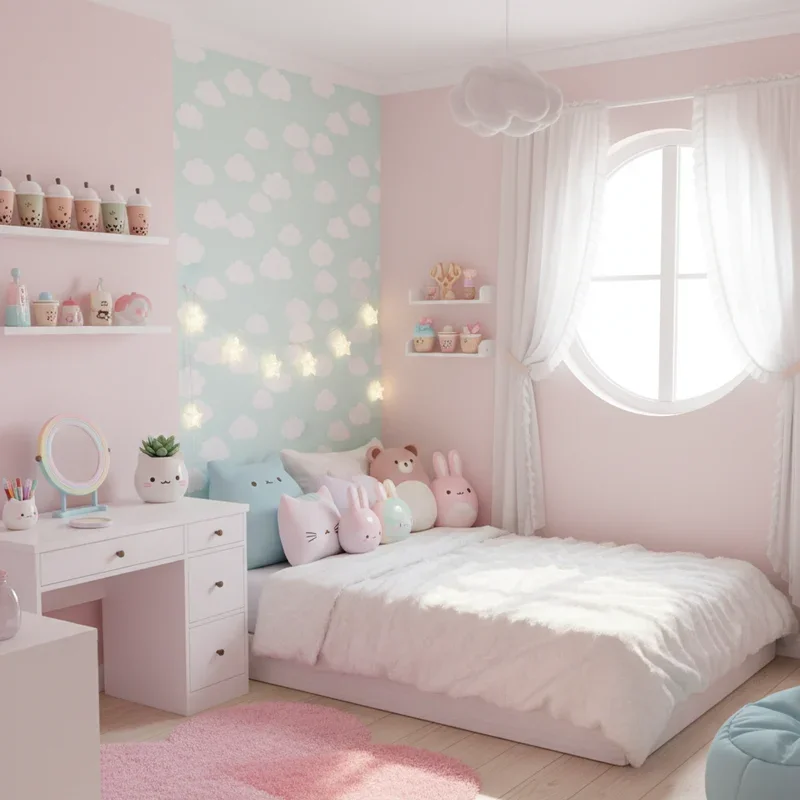 15 Kawaii Room Ideas for a Cute Aesthetic Space