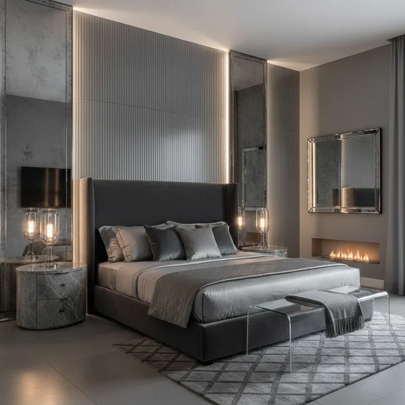 Luxury Grey Bedroom Ideas
