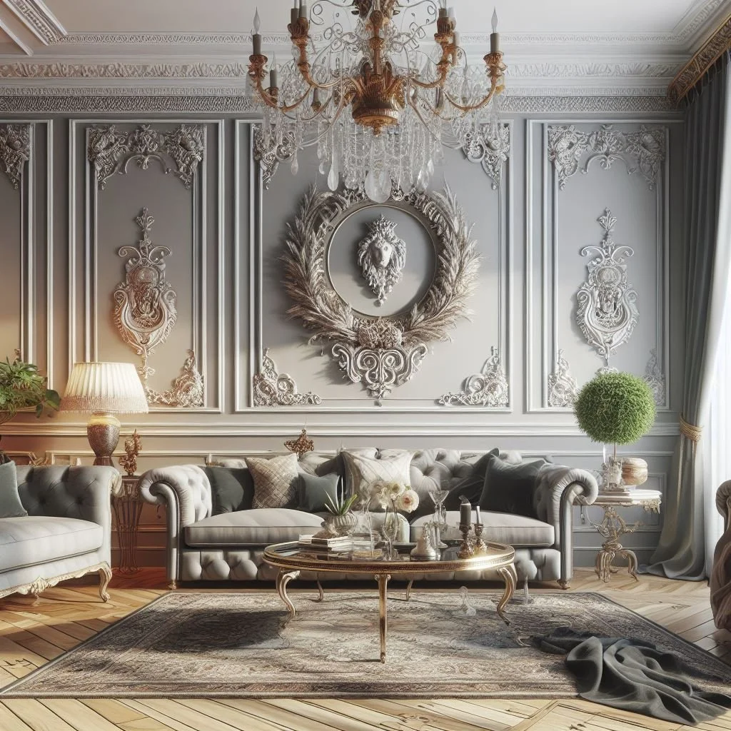 Modern Victorian Living Room Artistic Wall Decor
