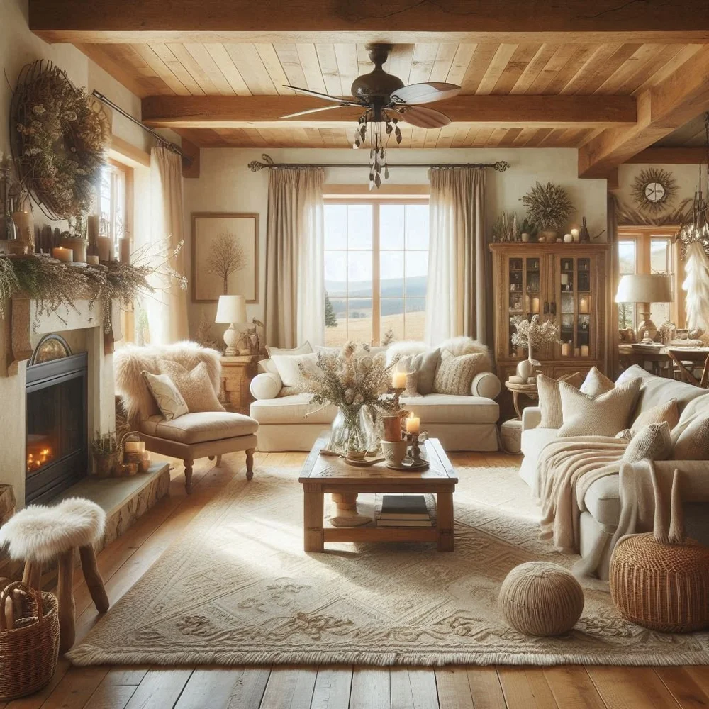 15 Comfy Warm Farmhouse Living Room Ideas to Try