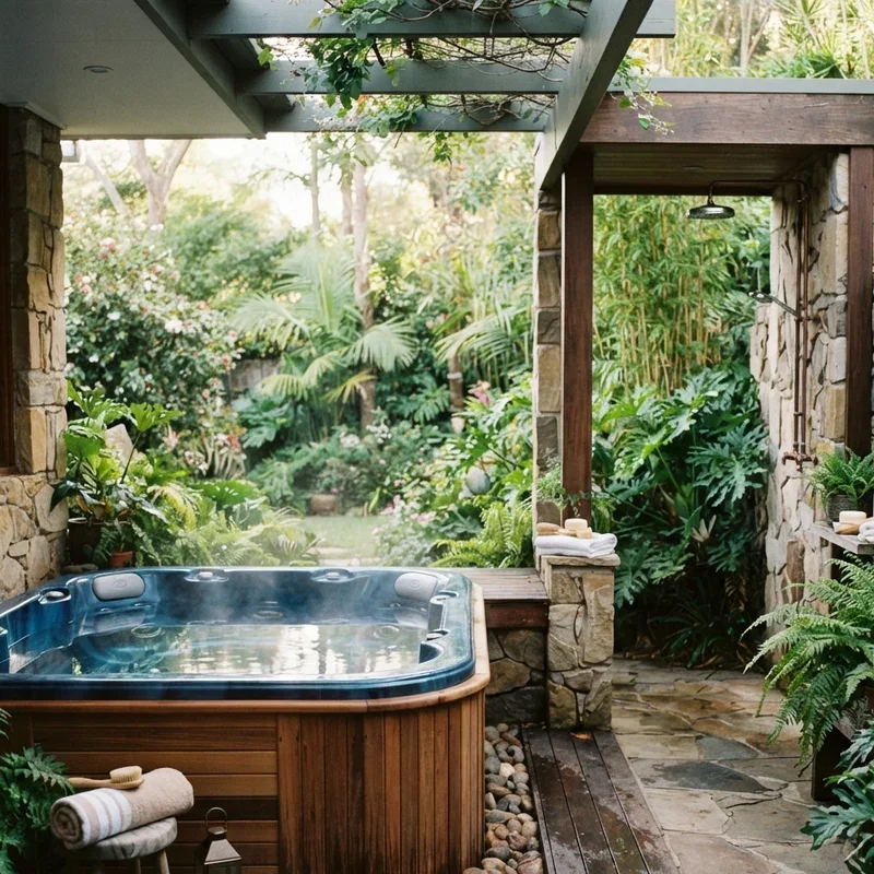 Outside Bathroom Ideas