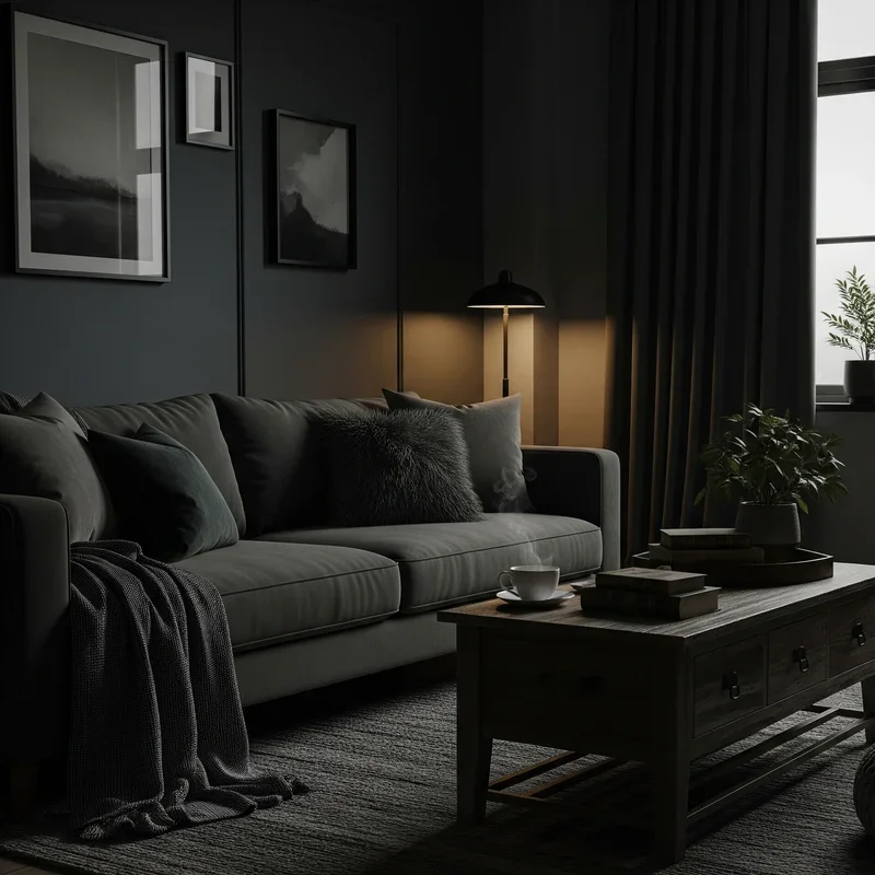 Moody Living Room Ideas