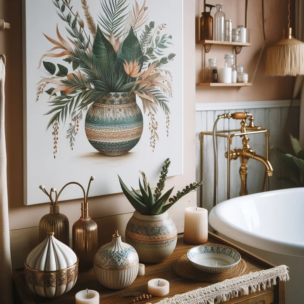 15 Boho Bathroom Decor Ideas for Free-Spirited Style
