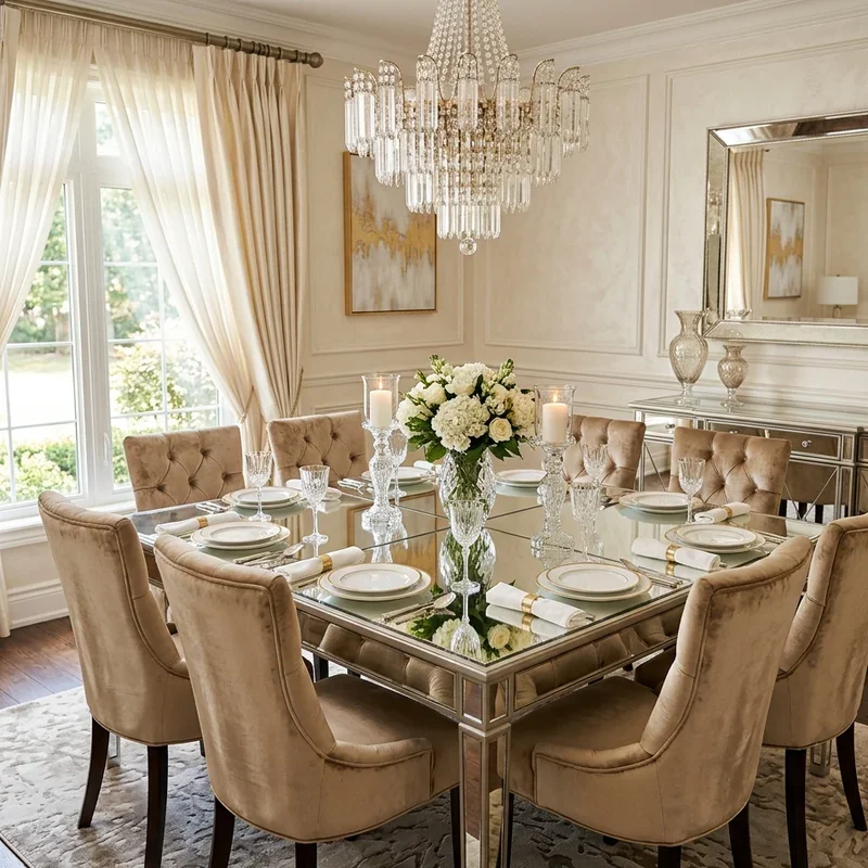 Glam Dining Room Ideas