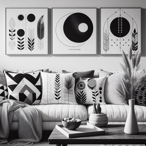 15 Chic Black and White Home Decor Ideas for Elegance