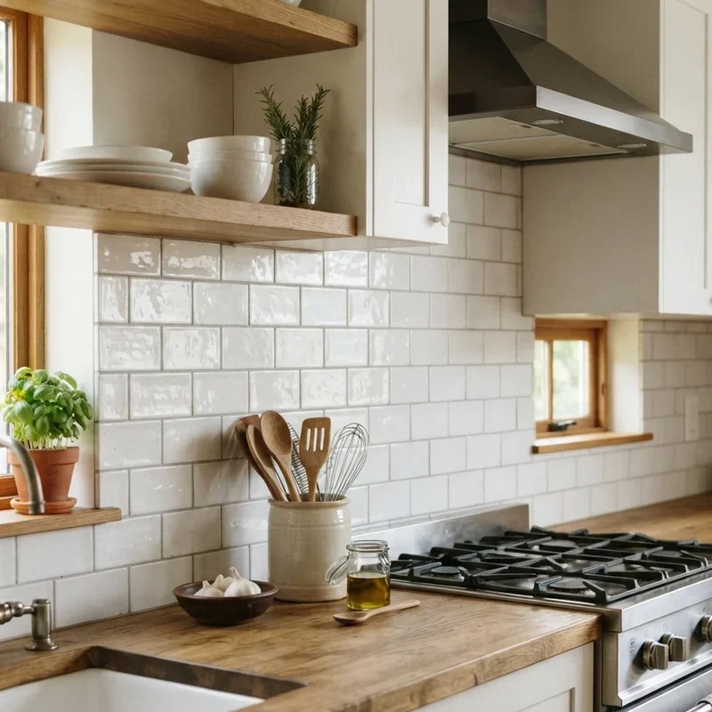 15 Modern Farmhouse Kitchen Backsplash Ideas for a Fresh Look