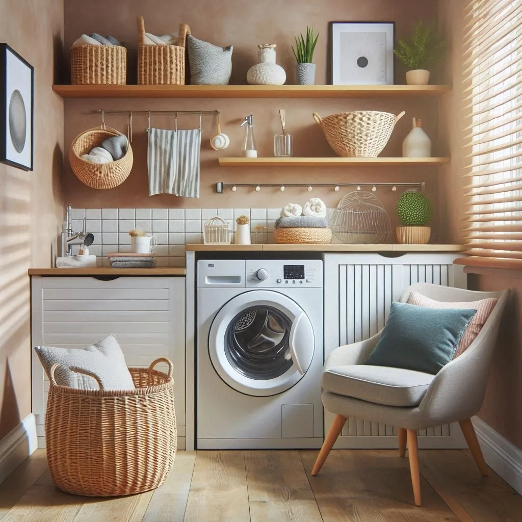 15 Small Laundry Room Ideas with Top Loading Washers