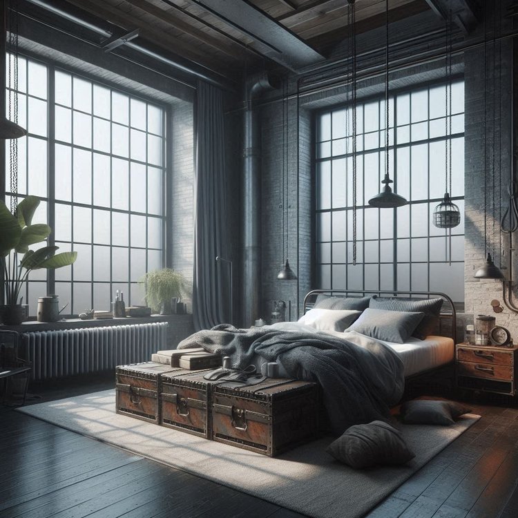 15 Stylish Industrial Bedroom Ideas for Urban Living