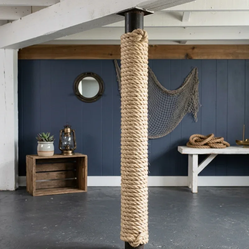 Basement Pole Ideas