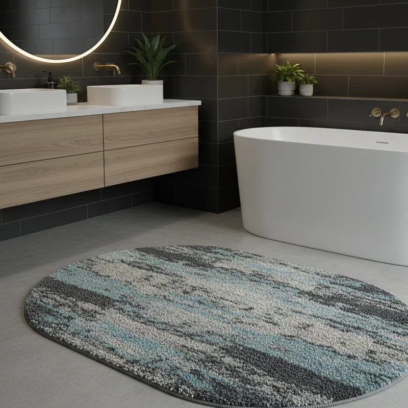 Modern Bathroom Rug Ideas