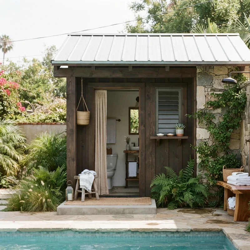 Outside Bathroom Ideas