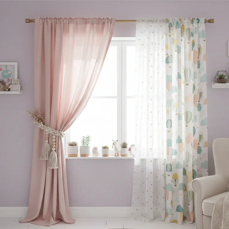 Girl Room Curtains Ideas