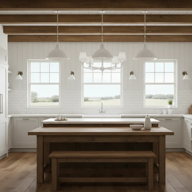 Farmhouse Kitchen Lighting Ideas