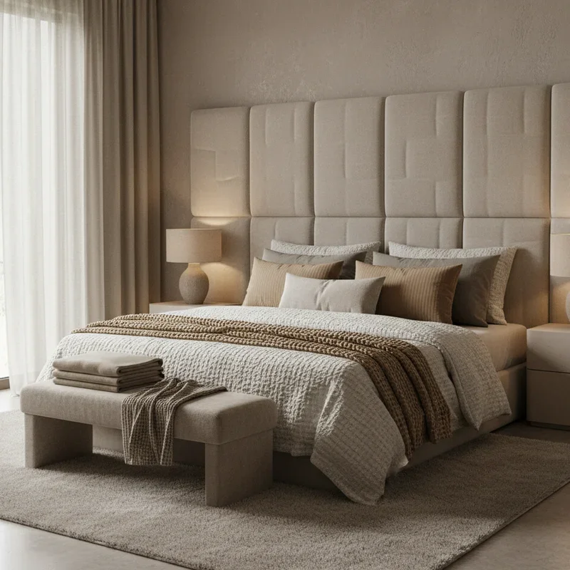 Modern Beige Bedroom Ideas