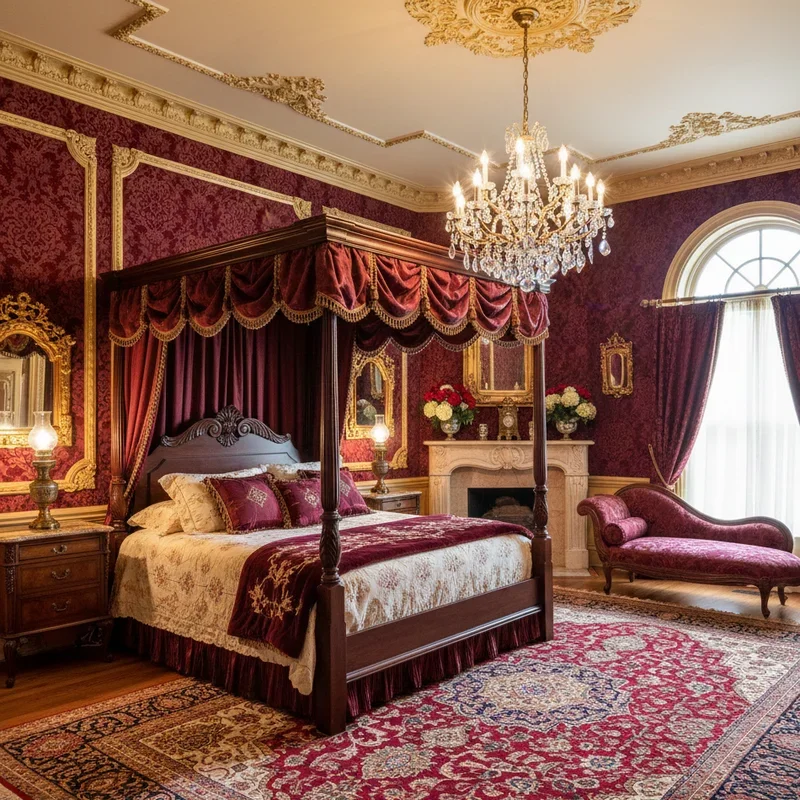 Burgundy Bedroom Ideas