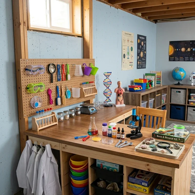 Boys Basement Playroom Ideas