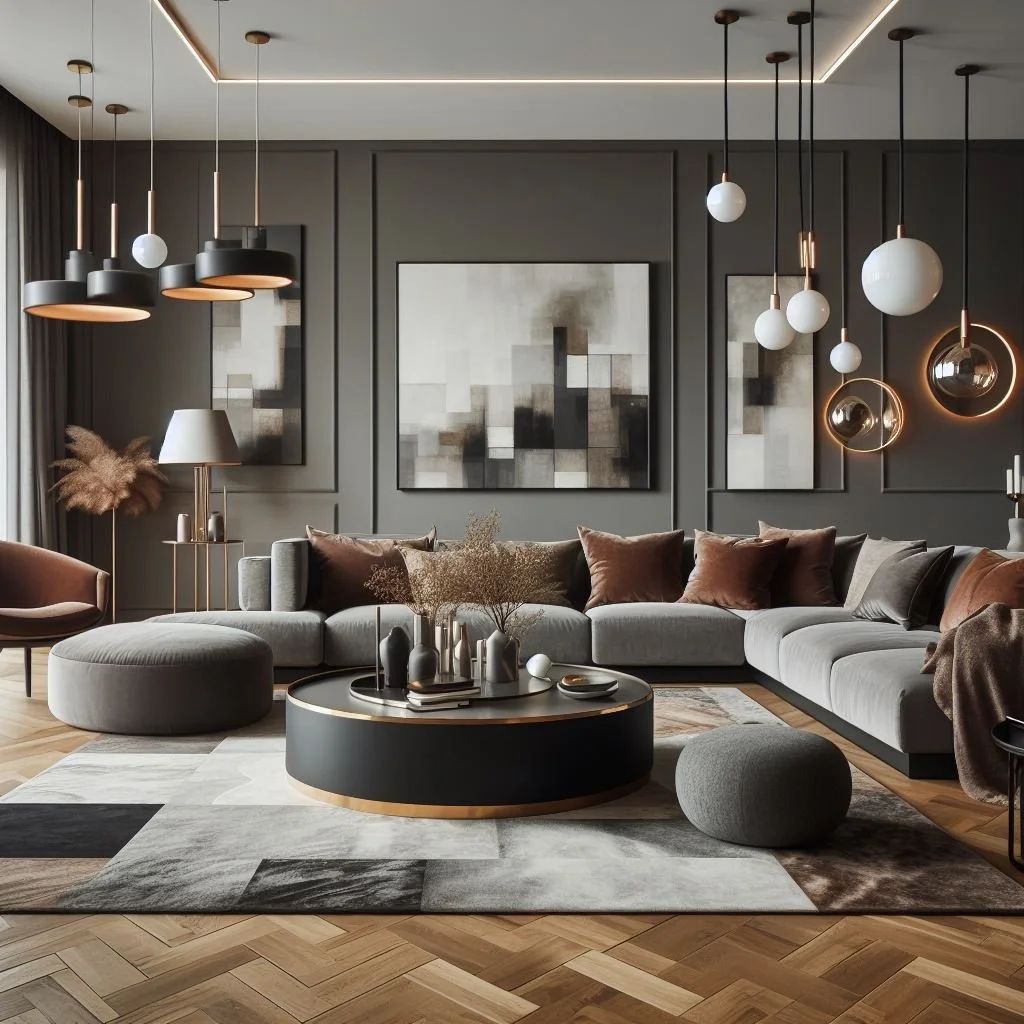 15 Modern Grey and Brown Living Room Ideas for Elegance
