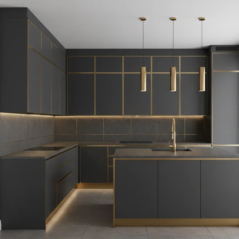 Dark Grey Kitchen Cabinets Ideas