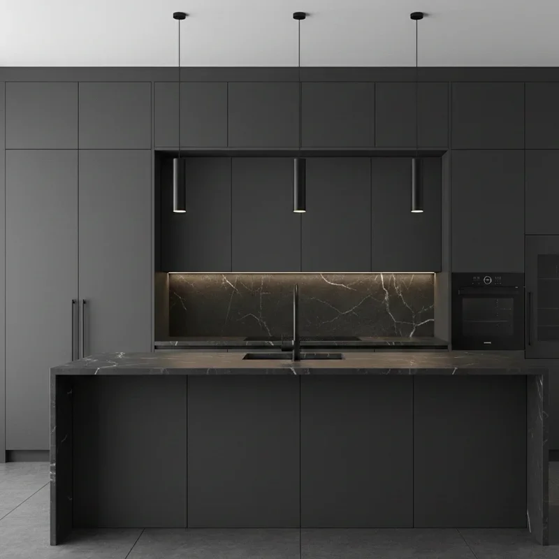 Dark Grey Kitchen Cabinets Ideas
