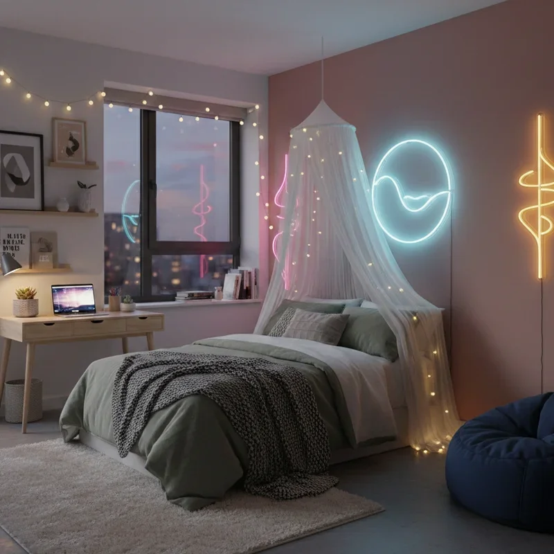 Aesthetic Dorm Room Ideas