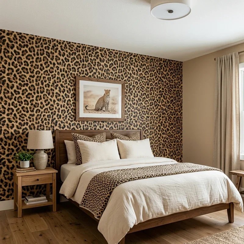 Leopard Bedroom Ideas