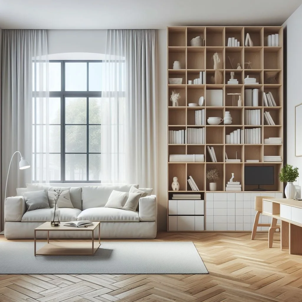 Functional Minimalism with Multi-Purpose Furniture