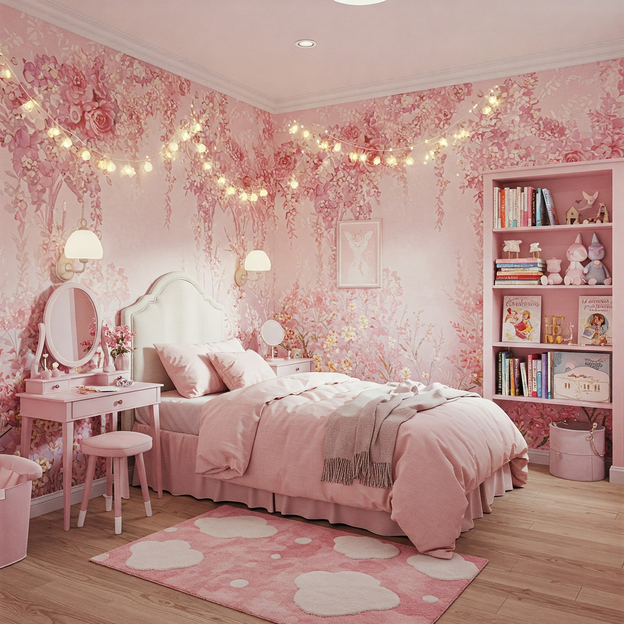 Girls Bedroom Ideas Pink