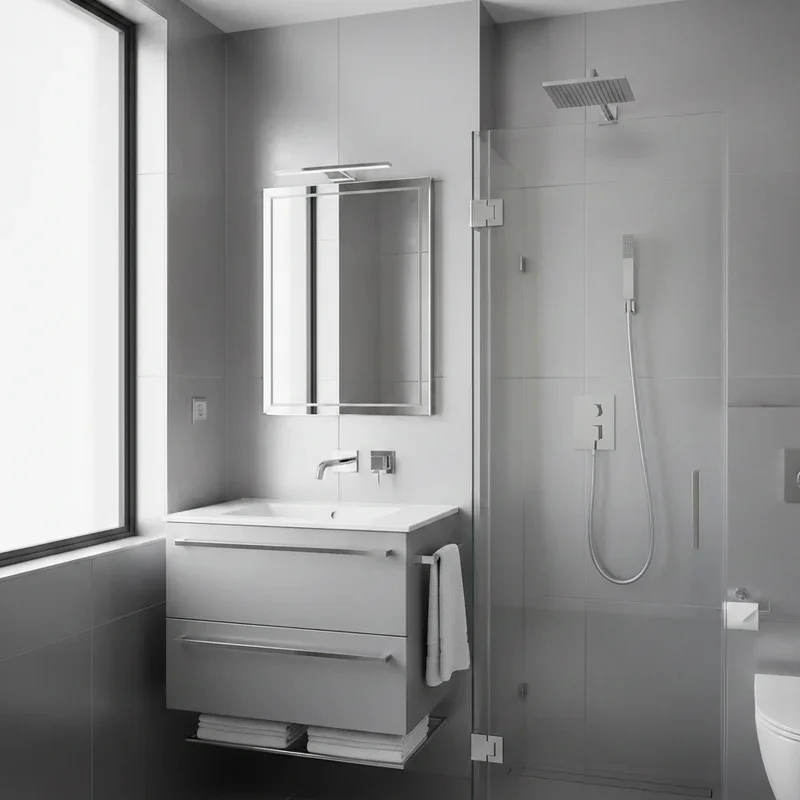 Silver Bathroom Ideas