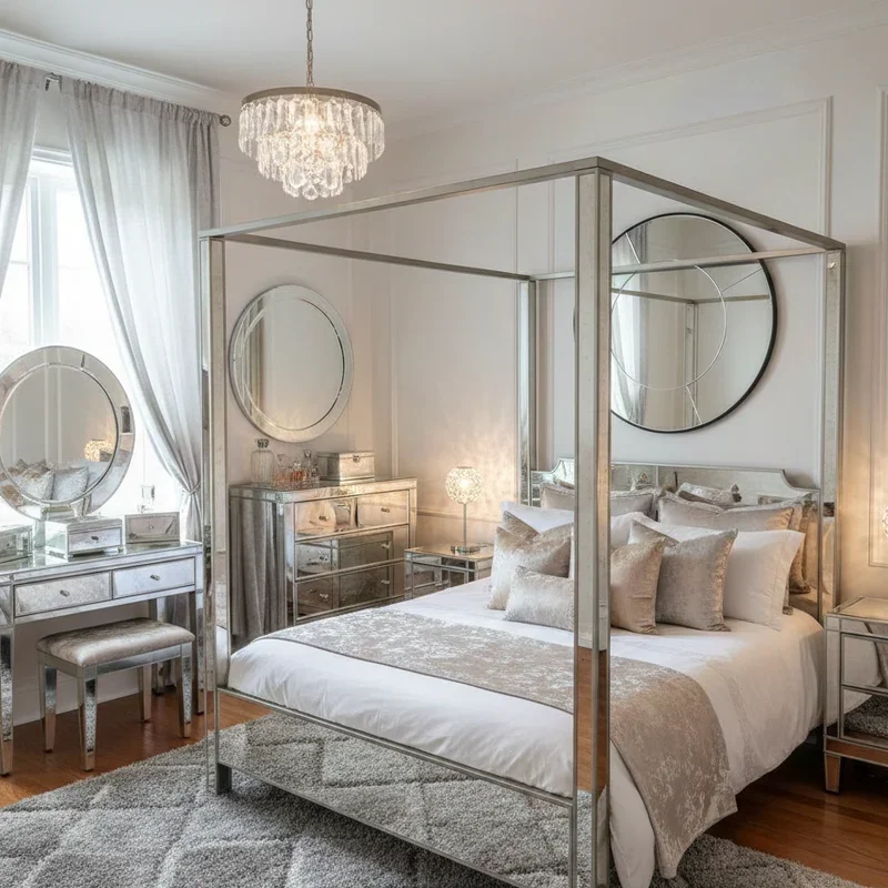 Small Glam Bedroom Ideas