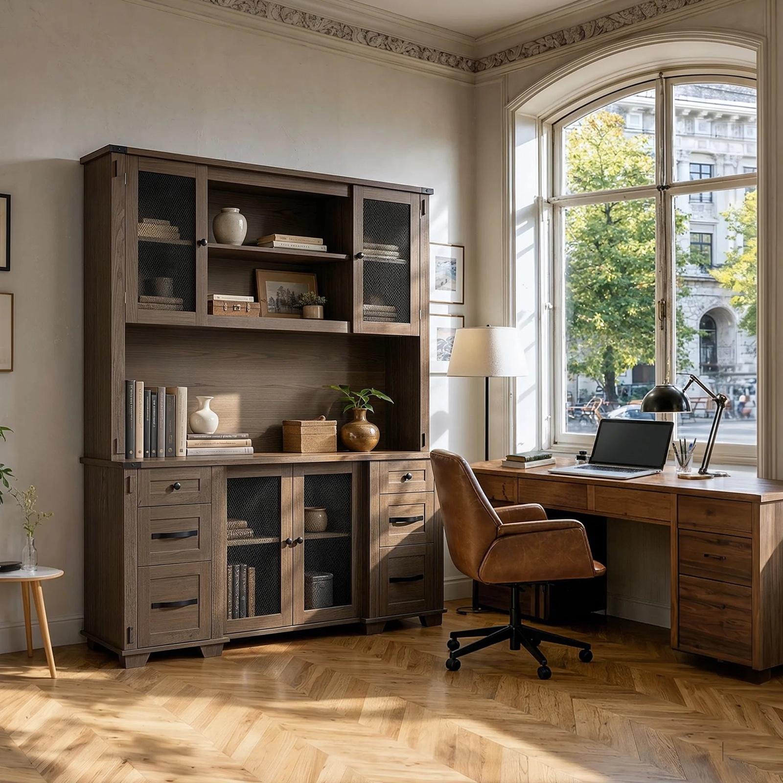How to Style Bookcases and Display Cabinets Without Sacrificing Storage