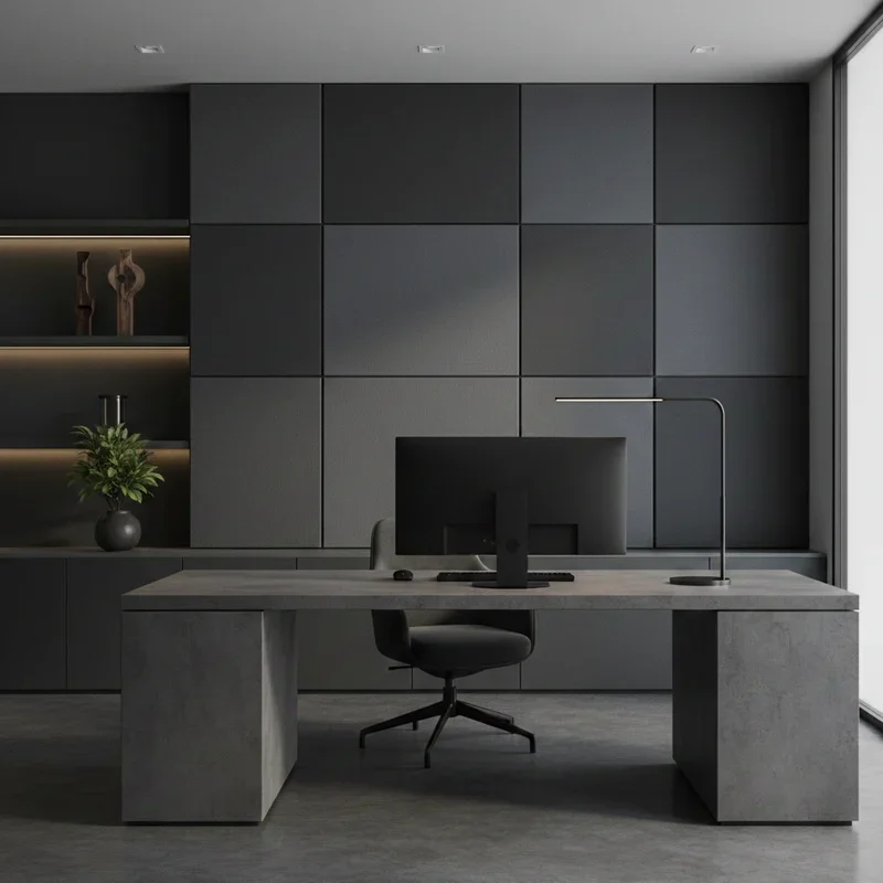 15 Dark Grey Office Ideas for a Sleek and Modern Workspace