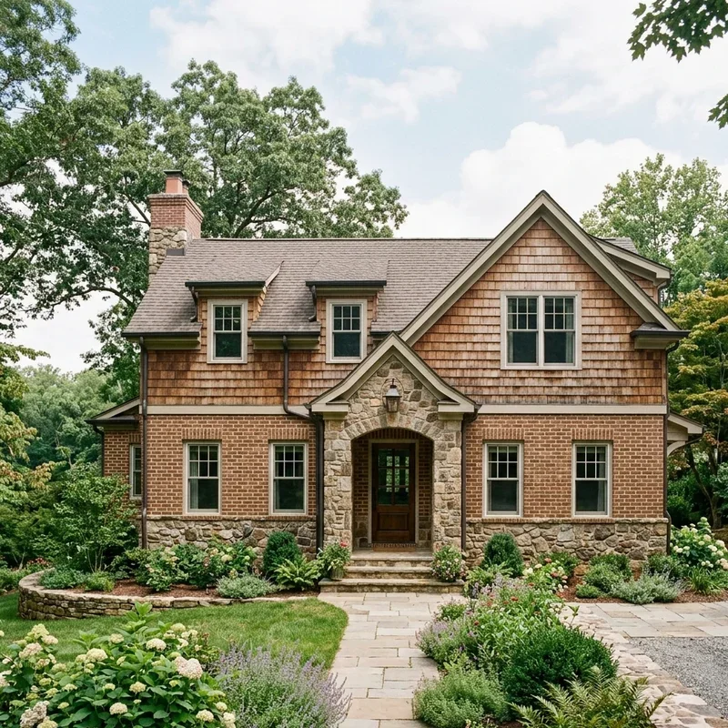 Brick and Stone House Ideas