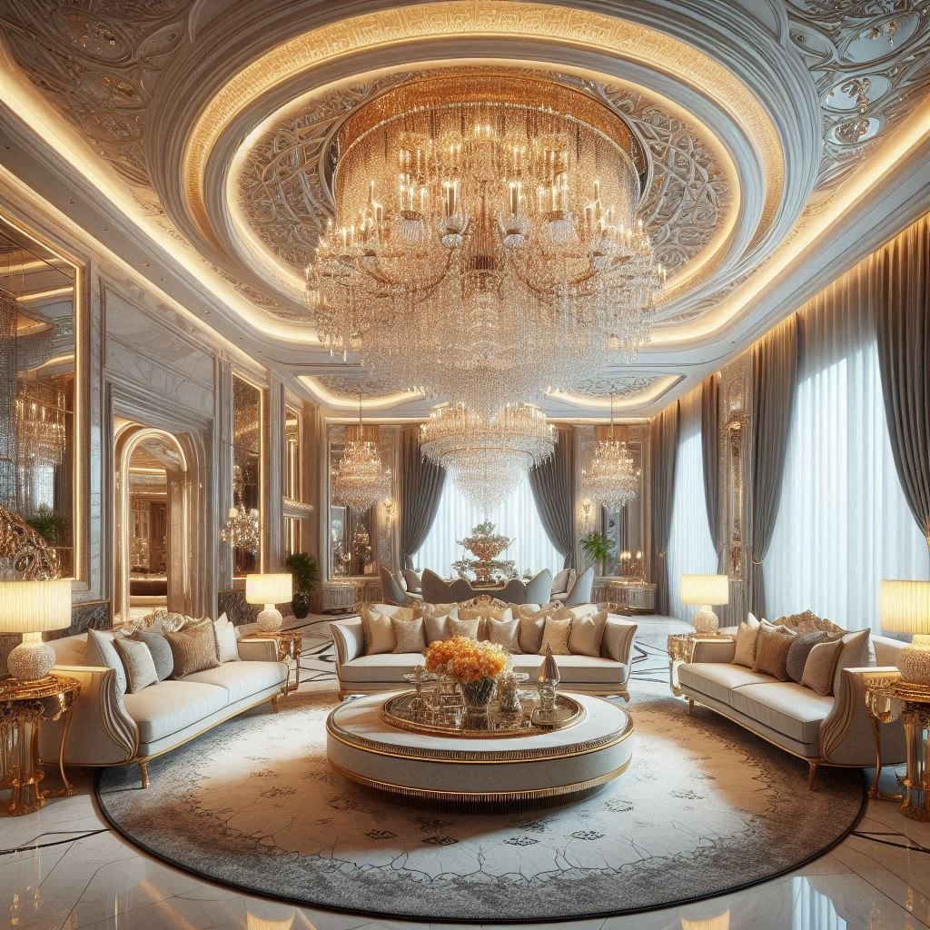 Luxury living room design discount