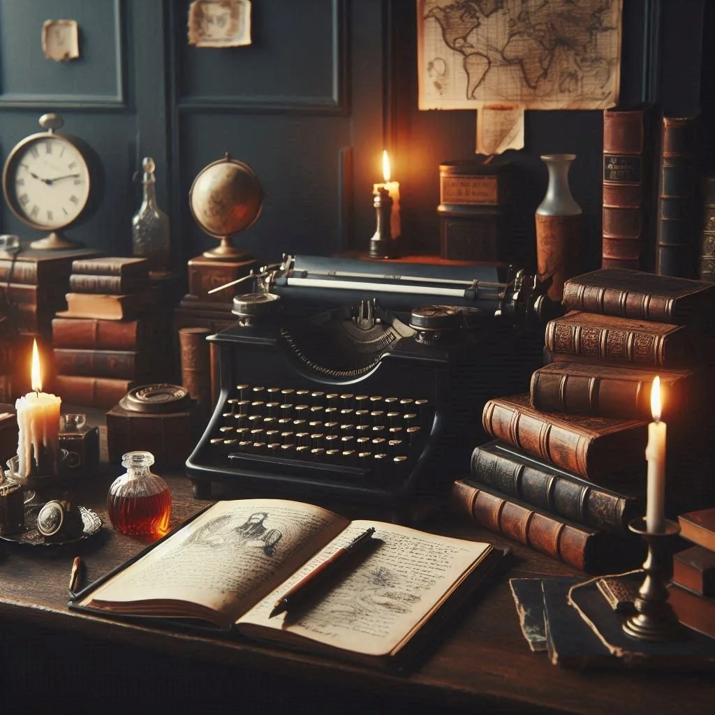 Dark Academia Room