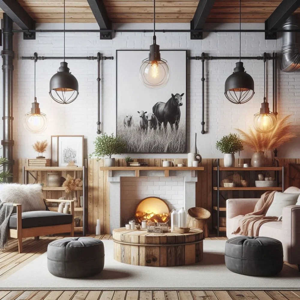 15 Industrial Farmhouse Decorating Ideas to Try