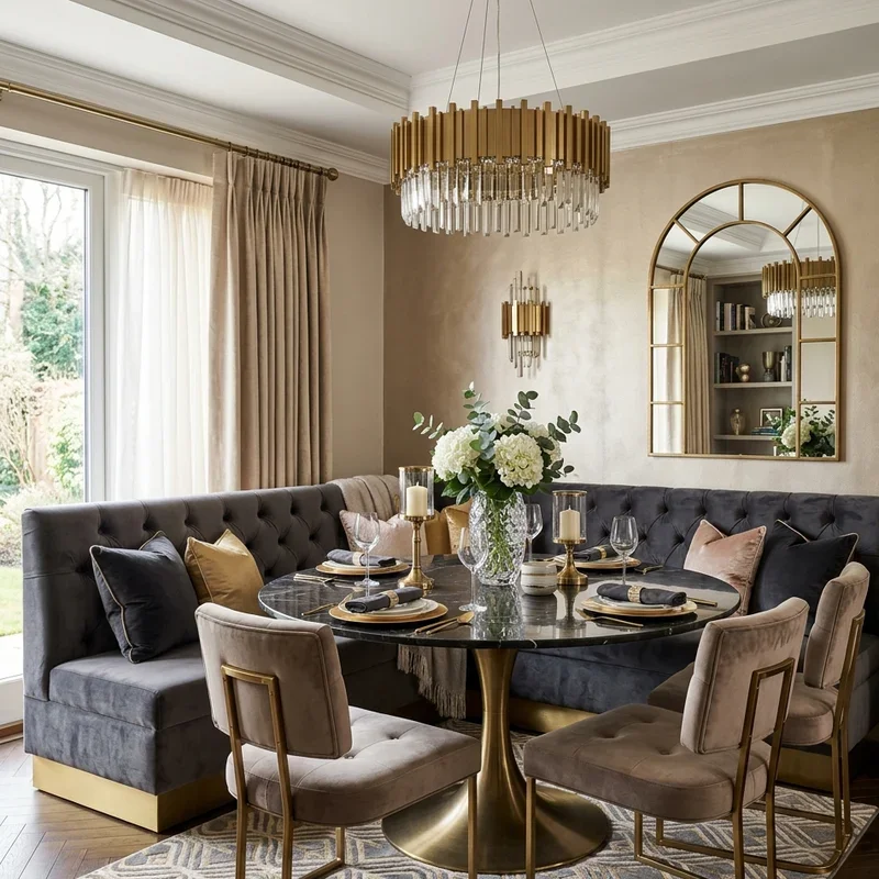 Glam Dining Room Ideas